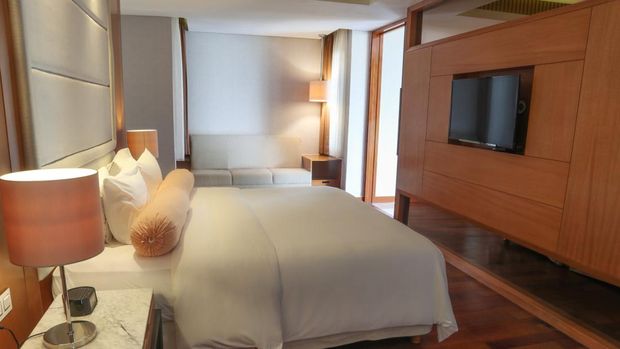 Vila sultan di dalam hotel bintang 5 Bandung.