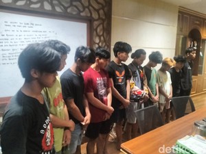 Polisi Tangkap 10 Anggota Geng Motor Makassar Serang Warga Pakai Busur Panah