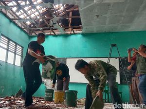 Angin Puting Beliung Ngamuk Landa 3 Desa di Indramayu