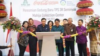 Untuk mewujudkan hal tersebut, Pemerintah Kabupaten Badung, Provinsi Bali bersama Coca-Cola Europacific Partners Indonesia (CCEP Indonesia) serta dukungan dari mitra kerja, PT Tata Logam Lestari, meresmikan pengembangan infrastruktur berupa gedung penampungan serta pemilahan sampah dan sarana-prasarana pendukung di Tempat Pengolahan Sampah (TPS) 3R Seminyak.  