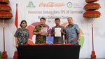 Gedung Penampungan dan Pemilahan Sampah di TPS 3R Seminyak Diresmikan