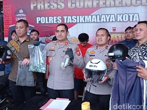 Polisi Ringkus Geng Motor Brutal Penganiaya Warga Tasik