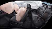 Terdapat enam airbag yang tersemat di Honda City varian RS. Foto: Honda Thailand
