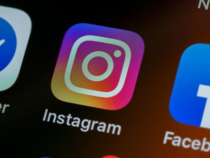 Aplikasi Instagram.