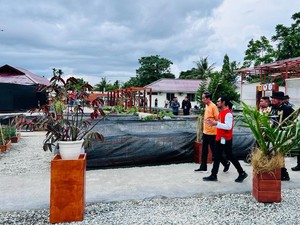 Jokowi Kunjungi Waibu Agro Eduwisata, Apresiasi Para Pemuda Papua