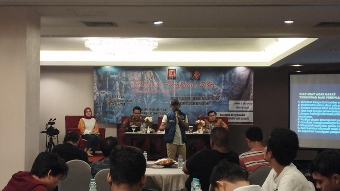 Juru Bicara BSSN Ariandi Putra (Brigitta-detikcom)