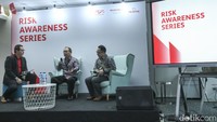 Acara Risk Awareness Series 2023 ke-7 yang dilakukan secara hybrid ini telah berlangsung sejak bulan Maret 2023, yang menghadirkan narasumber Semi Yulianto, IT Cyber Security Expert dan Freddie Mulyadi, KPMG Partner, IT Assurance & Cyber Security.