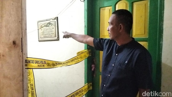 Lokasi kamar kos pelaku MM di Polman, Sulbar.