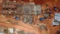 Pembangunan stadion itu ditargertkan rampung pada akhir 2024.   