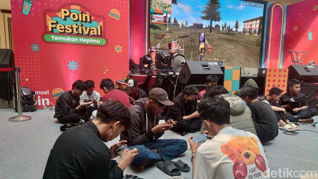 Poin Festival Telkomsel di Trans Studio Mall Makassar