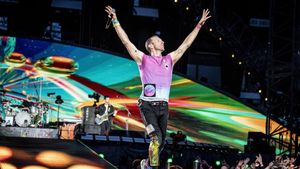 Potret Keseruan Konser Coldplay di Denmark