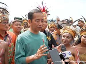 Jokowi Sedang Makan Siang di Jayapura saat Gempa M 5