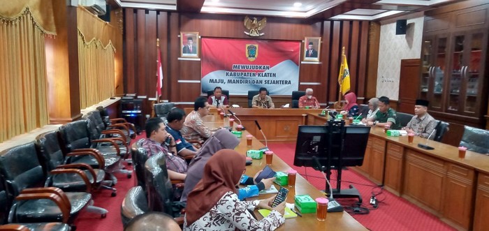 Rakor Penanggulangan HIV di Pemkab Klaten