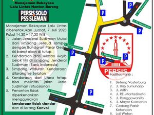 Suporter Solo Dilarang ke Stadion, Pemkot Gelar Nobar PSS Vs Persis Sore Ini