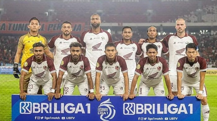Starting line up PSM Makassar melawan Persija Jakarta di laga pedana Liga 1 2023/2024.