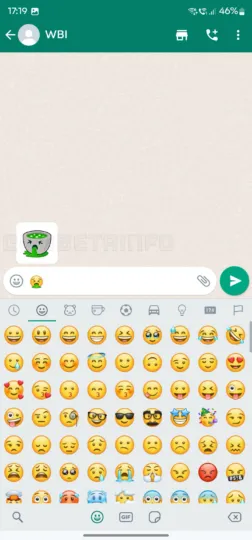 Stikcer di WhatsApp
