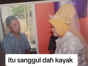 Pengantin Viral Salah Pilih MUA, Endingnya Sanggul Hijab Setinggi Harapan