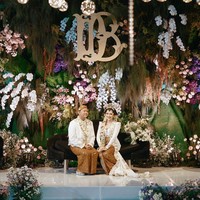 Denny Caknan dan Bella Bonita menjalani prosesi akad nikah di Sun Hotel Madiun. Acara berlangsung intim dengan hanya dihadiri keluarga dan teman dekat. Foto: Instagram/@faralljibrill_official