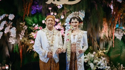 Momen Pernikahan Denny Caknan-Bella Bonita, Pengantin Wanita Manglingi!