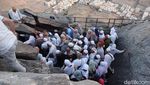 Potret Gua Hira di Jabal Nur Dipadati Pengunjung Pasca Puncak Haji