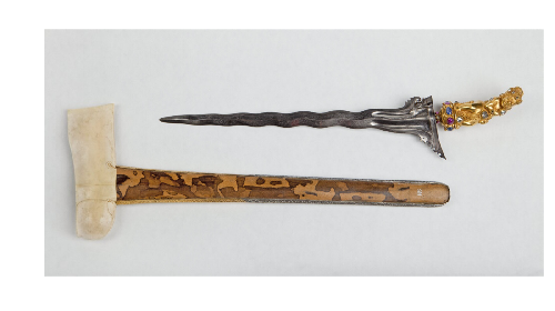 Keris Klungkung (Museum Nasional Kebudayaan Dunia (NMVW) Belanda)