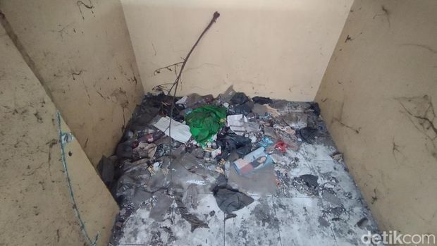 Kondisi Pasar Blok G Tanah Abang, Jakarta Pusat, yang memprihatinkan (Belia/detikcom).