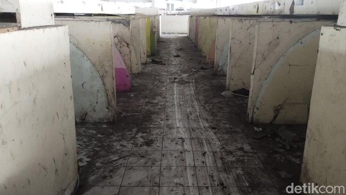 Kondisi Pasar Blok G Tanah Abang, Jakarta Pusat, yang memprihatinkan (Belia/detikcom).