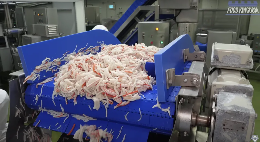 Lihat Proses Bikin Crab Stick di Pabrik, Netizen Jadi Ogah Makan