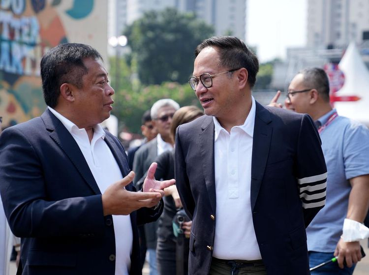 Momen Wamen BUMN Kartika Wirdjoatmodjo Buka Digiland 2023