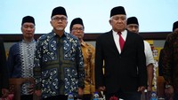 Turut hadir dalam kegiatan tersebut mantan Ketua Umum PP Muhammadiyah Prof Din Samsuddin, Rektor Univeritas Muhammadiyah Jakarta (UMJ) Makmun Murod, Rektor Universitas Muhammadiyah Surakarta (UMS) Prof Syofyan Anif dan Anggota DPR RI Fraksi Partai Amanat Nasional (PAN) HMS. 