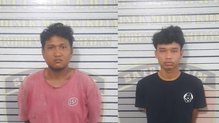 Perampok modus tuduh tabrak adik di Medan ditangkap. (Foto: Istimewa)