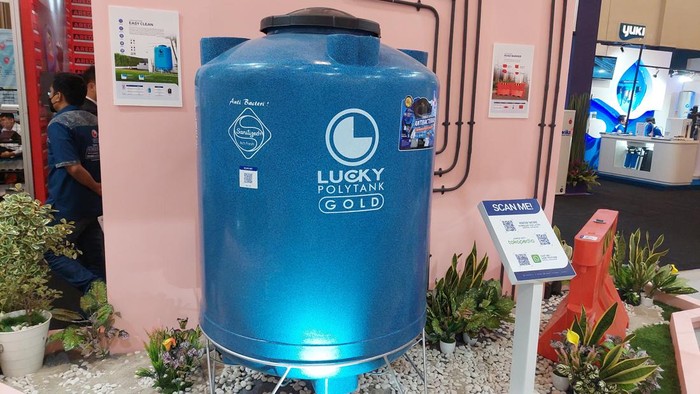 Tangki air/Almadinah Putri Brilian-detikcom
