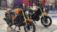 TVS menyematkan mesin berkapasitas 225 cc pada Ronin. Berkat mesin tersebut, TVS Ronin bisa menyemburkan tenaga sebesar 20,4 PS dan torsi 19,93 Nm. Foto: TVS Motor Company Indonesia