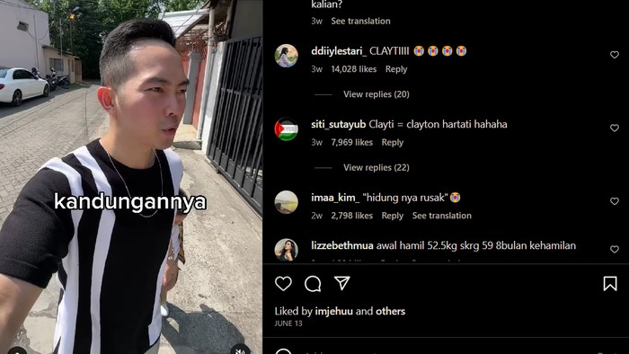 Ayah selebgram Clayton Wiyono, Michael Rendy Wiyono. Foto diunggah Minggu (9/7/2023).