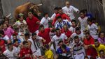Beradu Lari dengan Banteng Liar di Festival San Fermin