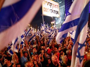 Demo Tuntut Netanyahu Mundur di Tel Aviv Ricuh, Pendemo Diseret Polisi