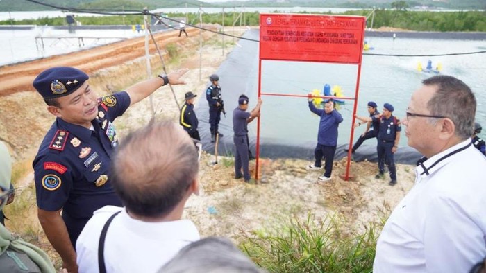 Dua Tambak Udang Disegel KKP