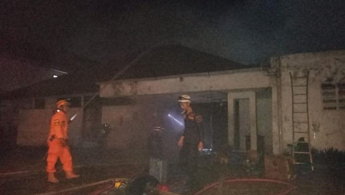 Gudang di Bogor Terbakar