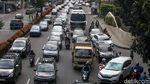 Harap Sabar, Jl MH Thamrin Tangerang Arah Serpong Macet