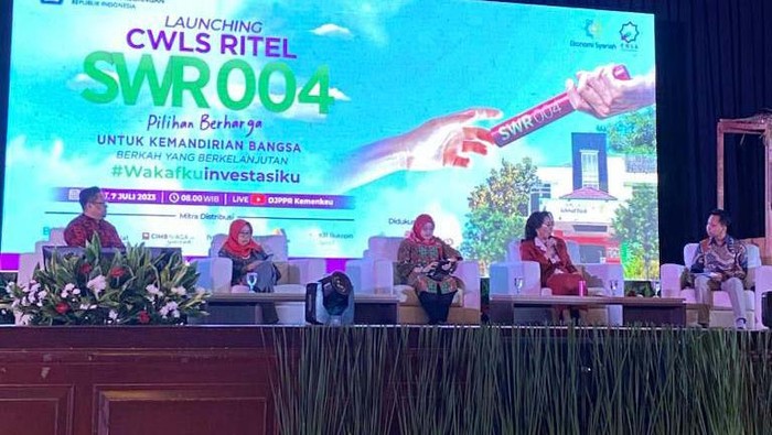 Ketum Kowani Hadiri Peluncuran Penawaran CWLS Ritel seri SWR004 Ketum Kowani Giwo Rubianto jadi pembicara dalam acara peluncuran penawaran CWLS Ritel seri SWR004. Acara ini digelar DJPPR Kementerian Keuangan.