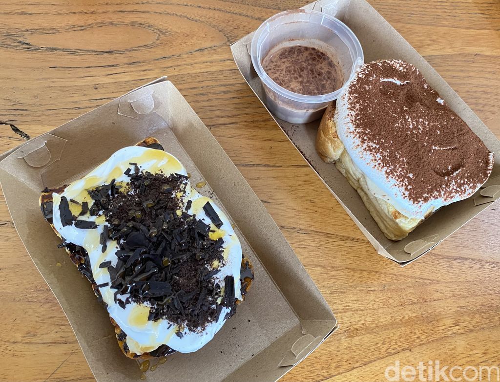Kupi Plus Ruti, roti bakar isi alpukat kopi yang nikmat di Gading Serpong