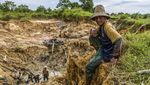 Melihat Pendulangan Intan Tradisional di Geopark Meratus