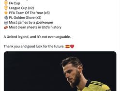 David De Gea Hengkang, Selamat Berpisah Legenda!