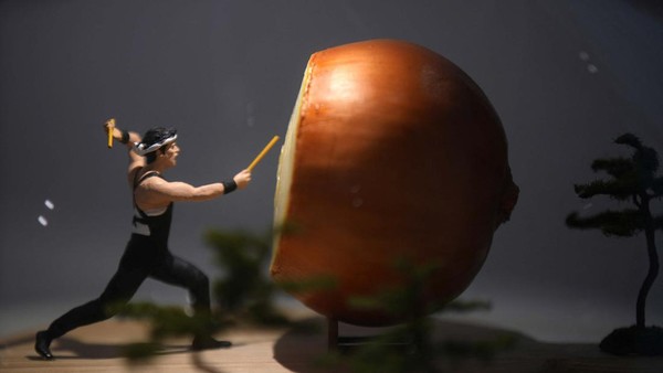 Menikmati Pameran Miniatur Karya Tatsuya Tanaka