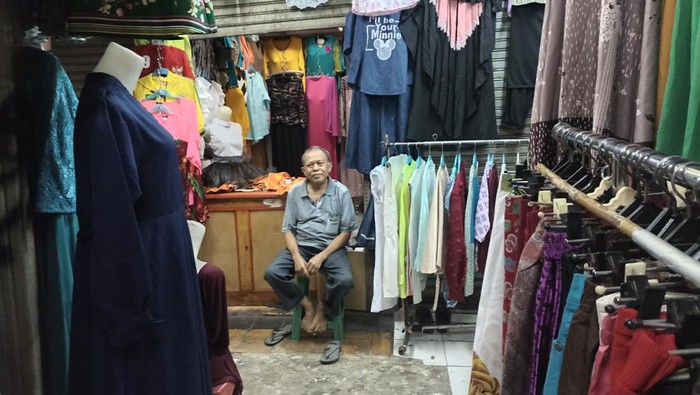Sepinya Blok G Pasar Tanah Abang, Jakarta Pusat, (Wildan-detikcom)