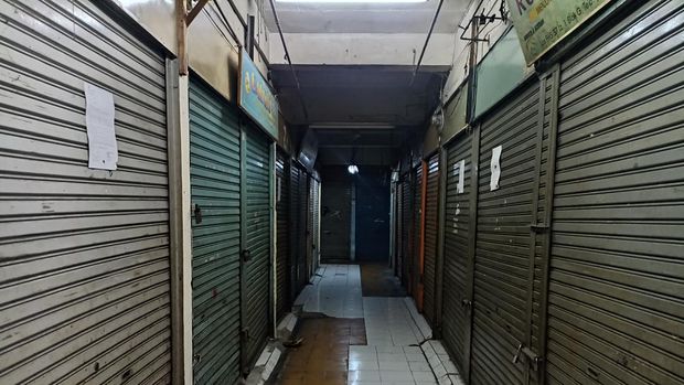 Sepinya Blok G Pasar Tanah Abang, Jakarta Pusat, (Wildan-detikcom)