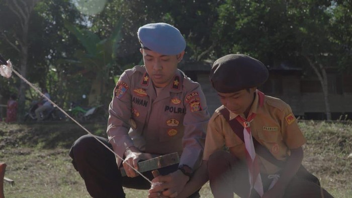 Pengabdian anggota Divisi Propam Polri