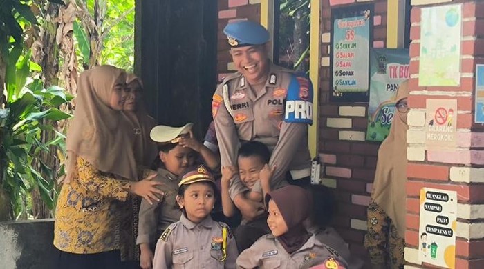 Pengabdian anggota Divisi Propam Polri