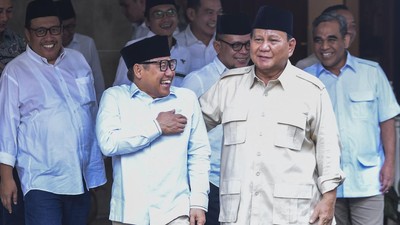 Momen Prabowo Subianto Kunjungi Rumah Muhaimin Iskandar