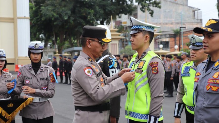 Apel Operasi Patuh SIginjai Polda Jambi. (Dok Polda Jambi)